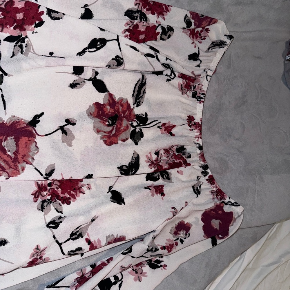 Nice floral blouse